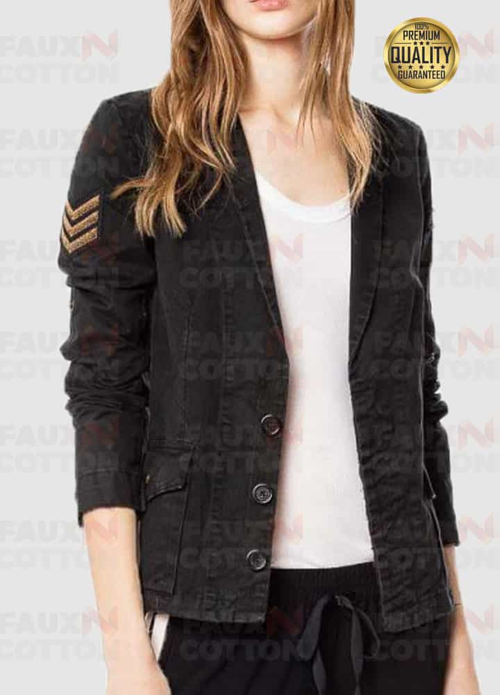 B Positive Gina Military Jacket